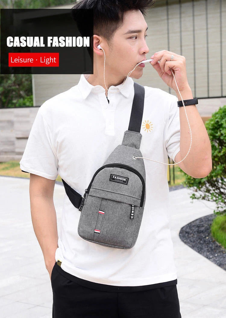 Men’s Waterproof Hip Pack – Large Capacity & Adjustable Strap