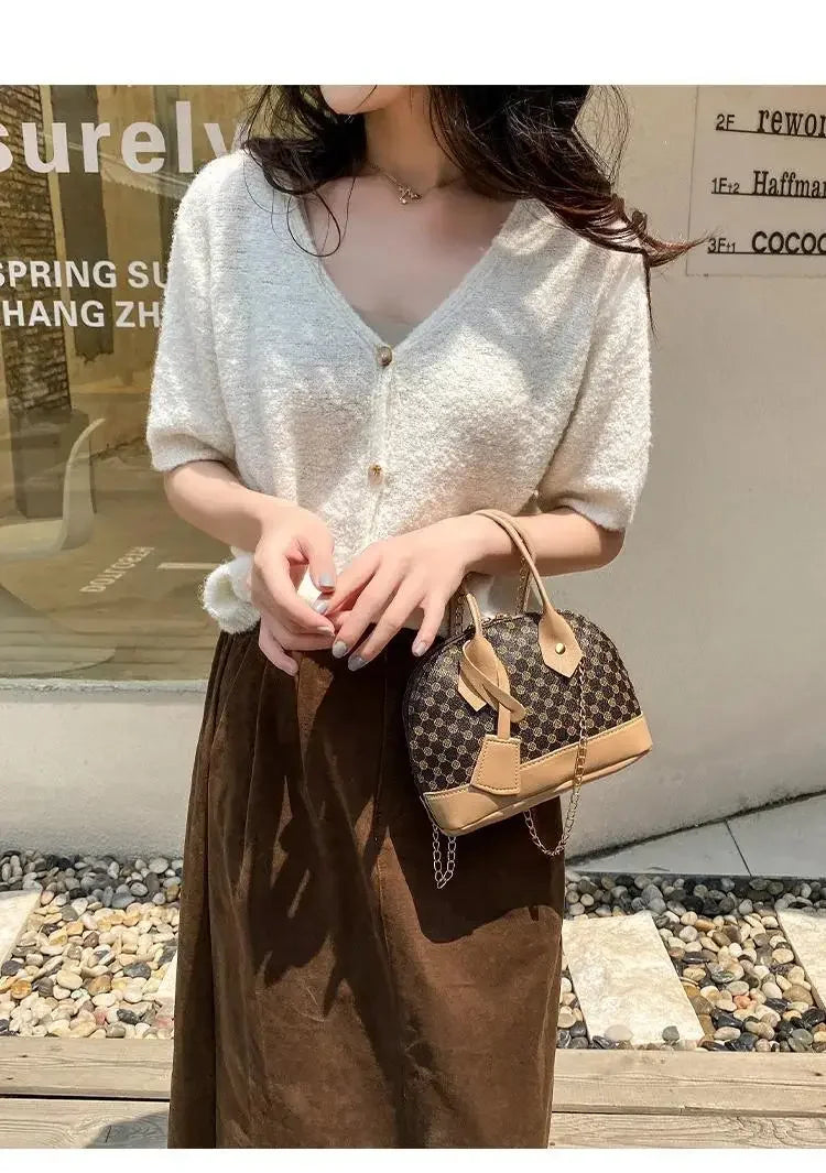 Fashion Handbag Crossbody Bag for Women – Simple Single-Strap Crossbody