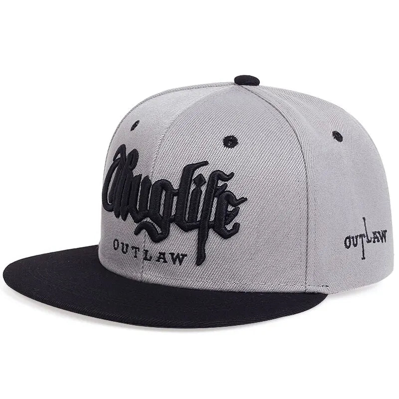 "1 Pcs Fashion Fastball CAP Thug life Embroidery Hip hop Baseball Cap Snapback