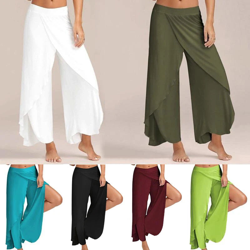 Stay Stylish and Comfortable with Our Fashion Ruffled Yoga Pants