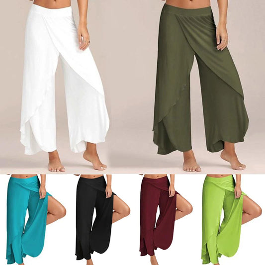 Stay Stylish and Comfortable with Our Fashion Ruffled Yoga Pants