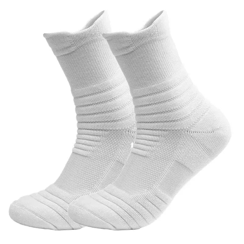 10 Pairs Breathable Cotton Sports Socks for Men – Bamboo Fiber Autumn & Winter Business Socks