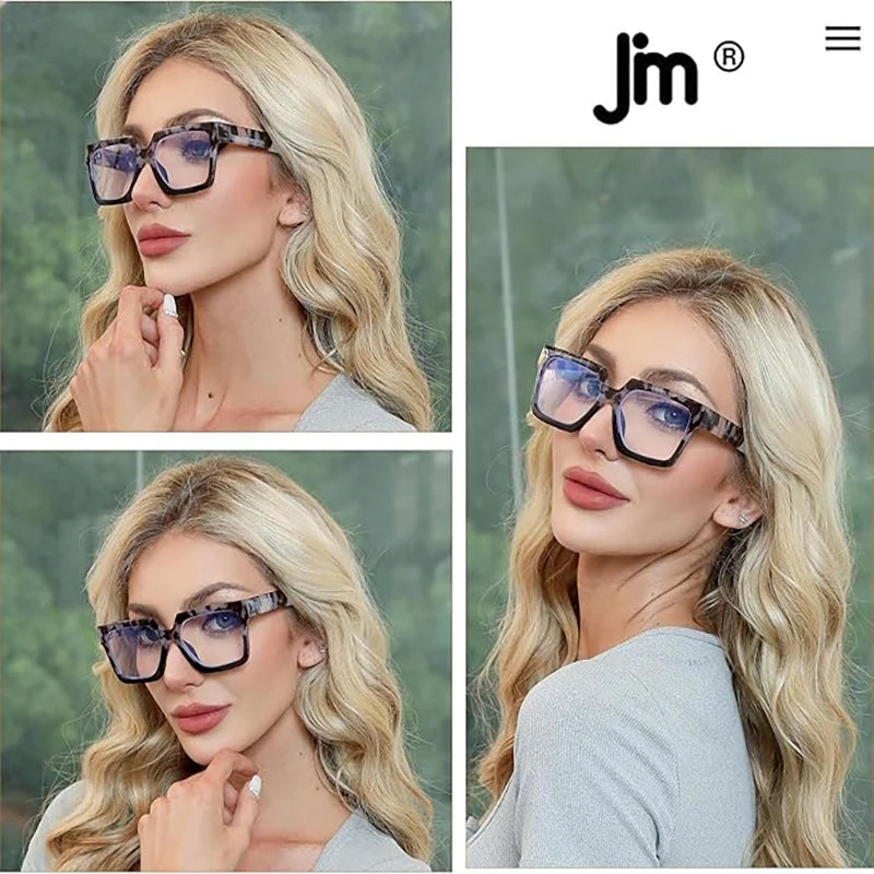 JM Reading Glasses – Stylish Blue Light Blocking Readers for Men & Women