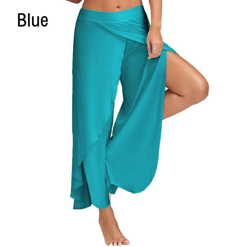 Stay Stylish and Comfortable with Our Fashion Ruffled Yoga Pants