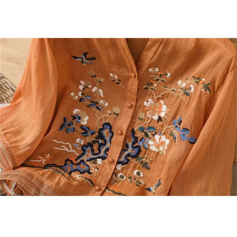 Women’s Summer Chinese National Style Cardigan