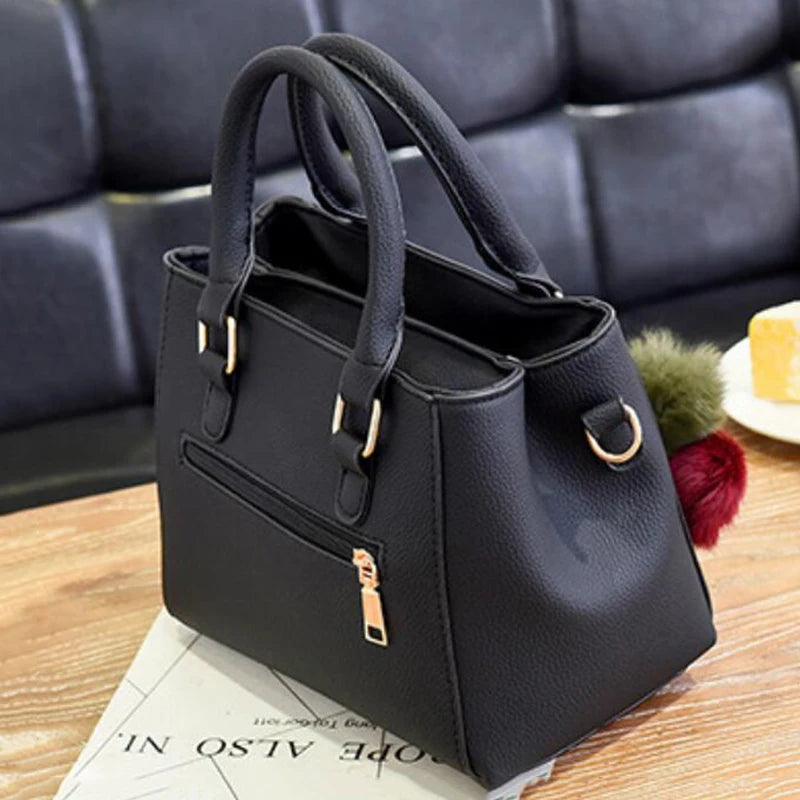 PU Leather Vintage Tassel Women’s Handbag
