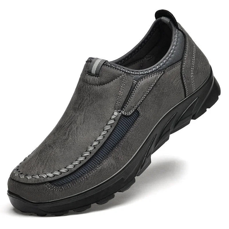 Men's Casual Breathable Loafers – Retro Handmade Sneakers