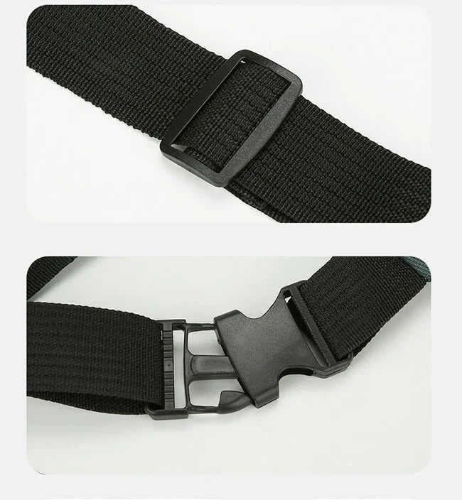 Oxford Waterproof Waist Bag for Men & Women – Large Capacity, Multifunctional Belt Pouch