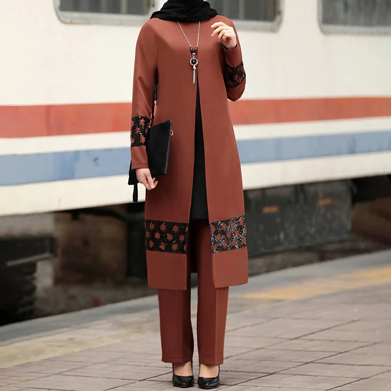 Elegant Ramadan & Eid 2-Piece Modest Set for Women