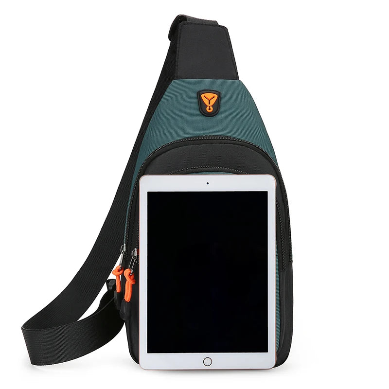 Waterproof Men's Outdoor Hiking and Biking Crossbody Shoulder Bag