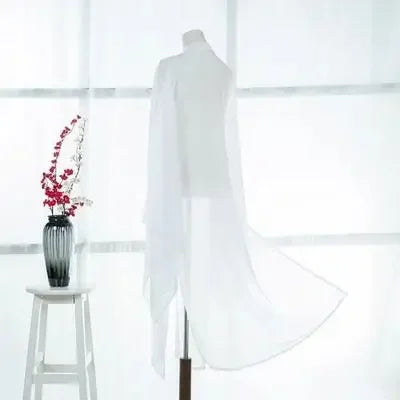 Traditional Hanfu Overcoat Chiffon Cardigan Cloak