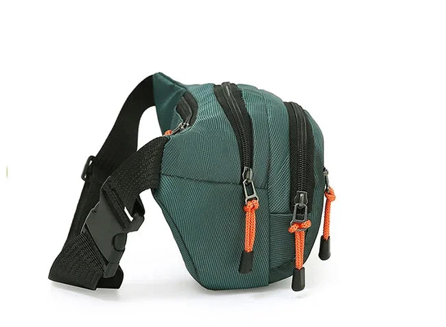Oxford Waterproof Waist Bag for Men & Women – Large Capacity, Multifunctional Belt Pouch