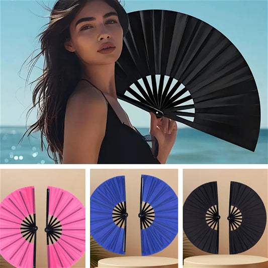 2pcs Traditional Chinese Hand Fan Folding Fans