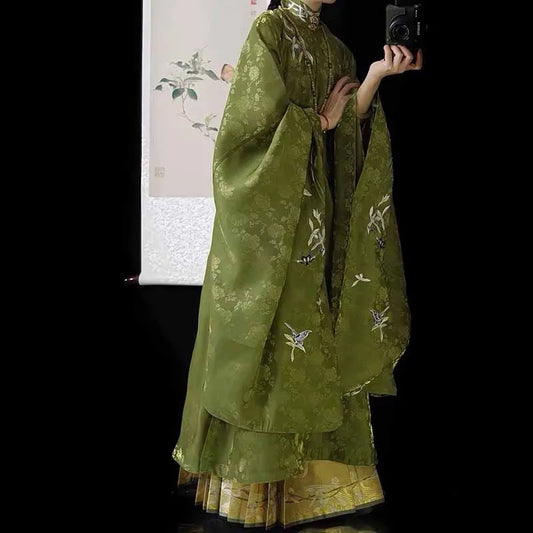 Winter Plus Size 8XL Hanfu Set