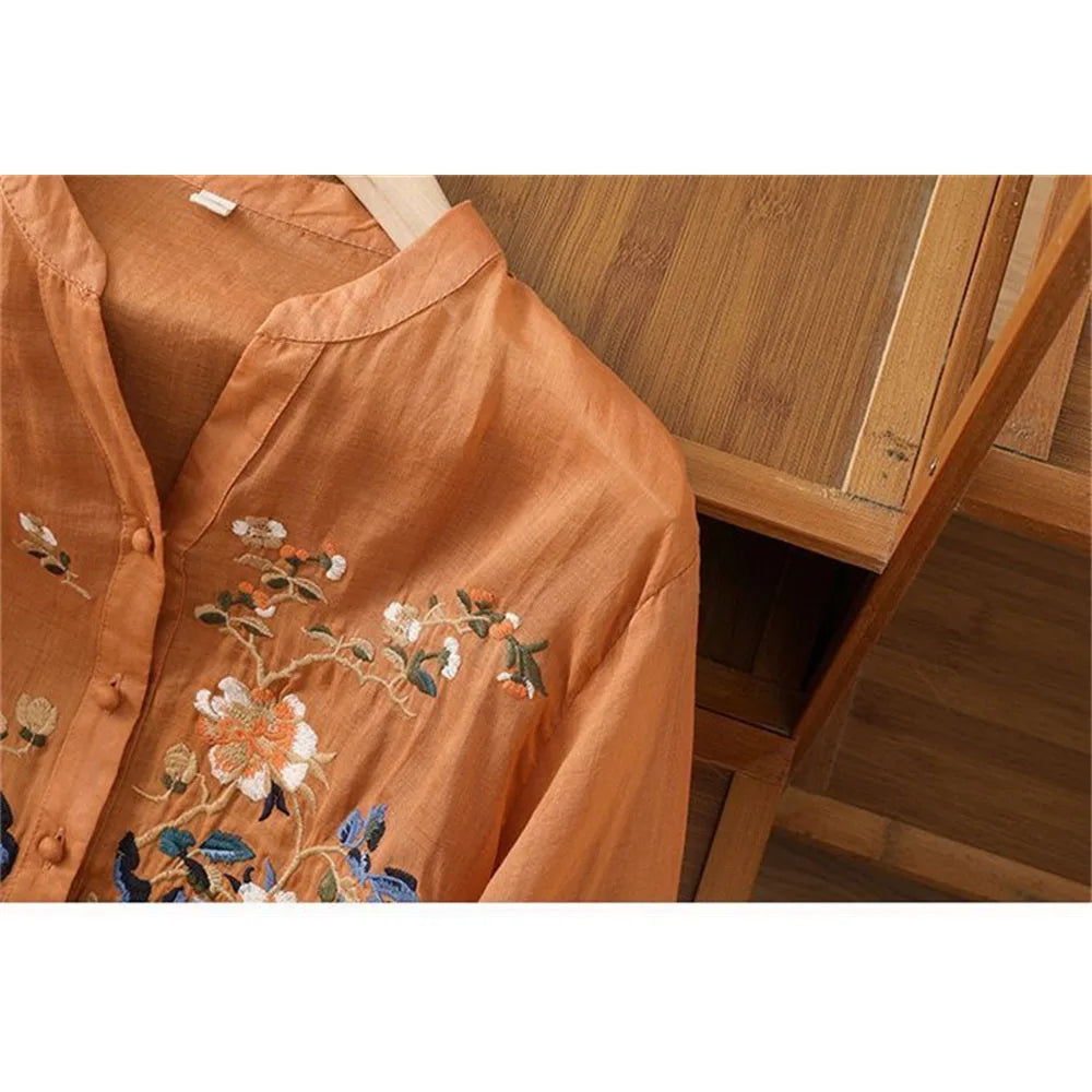 Women’s Summer Chinese National Style Cardigan