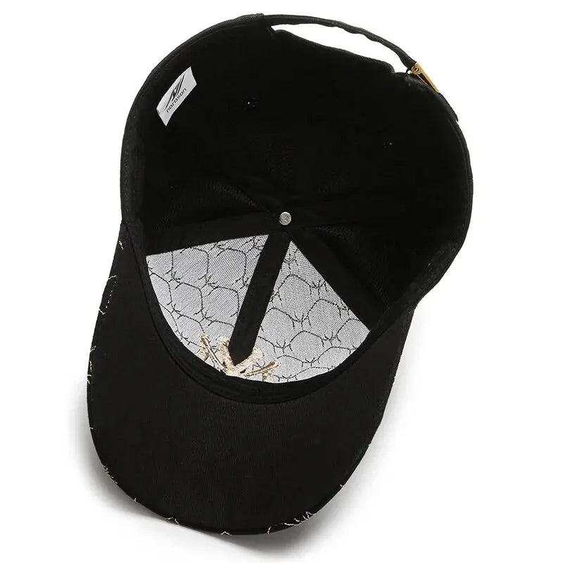 Women’s Fashion Baseball Cap | 3D Structured Designer Hat