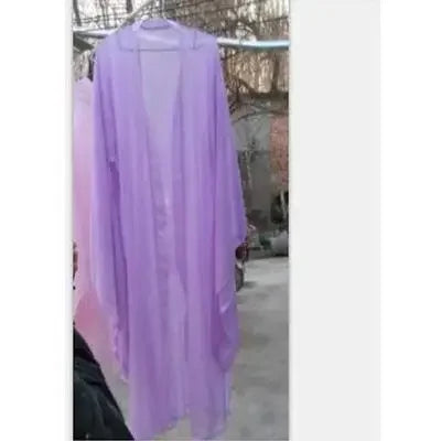 Traditional Hanfu Overcoat Chiffon Cardigan Cloak