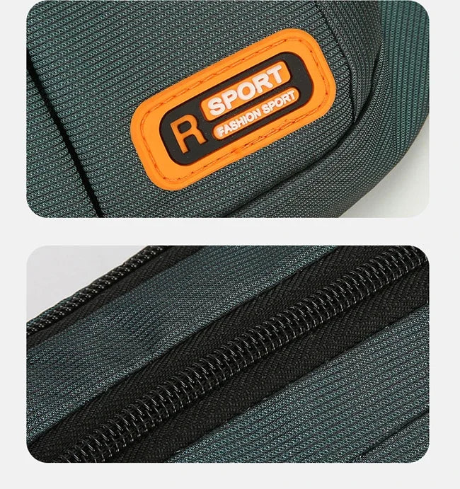 Oxford Waterproof Waist Bag for Men & Women – Large Capacity, Multifunctional Belt Pouch