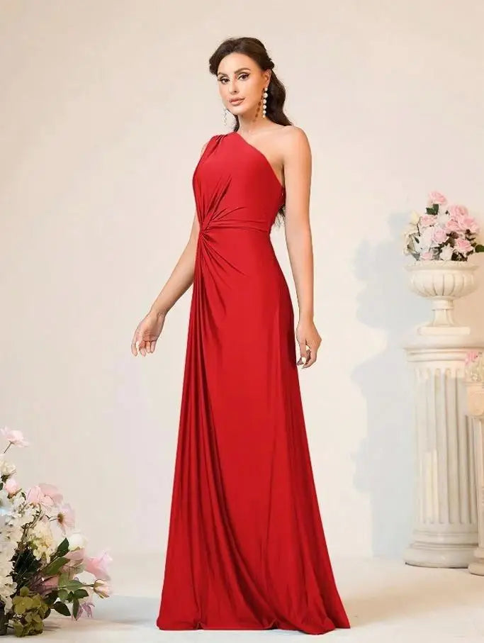 Elegant European & American Style Evening Dress