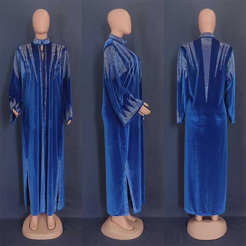 Velvet African Dresses