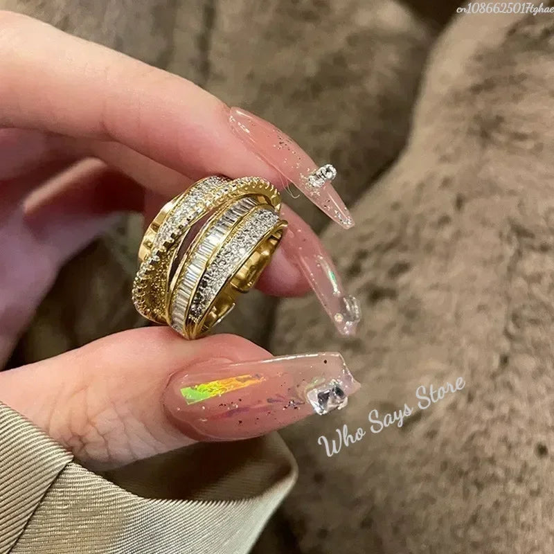 Fashion Elegant Zircon Ring