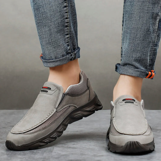 New Fashion Handmade Retro Leisure Shoes-Men's Walkin Loafers Sneakers