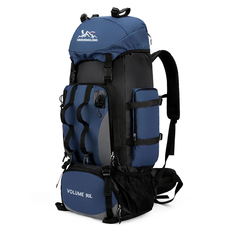90L Waterproof Hiking & Camping Backpack
