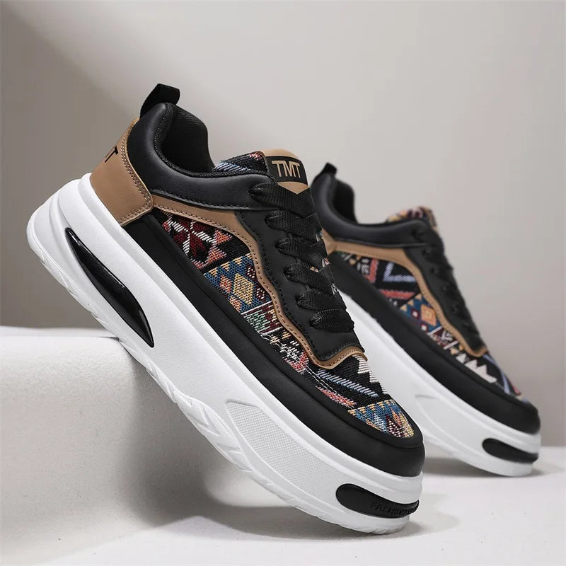 Men's Breathable Inner Heightening Sneakers