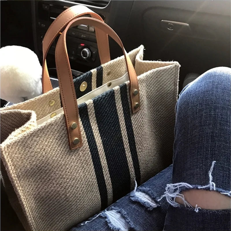Luxury Designer-Inspired Women’s Leather Handbag