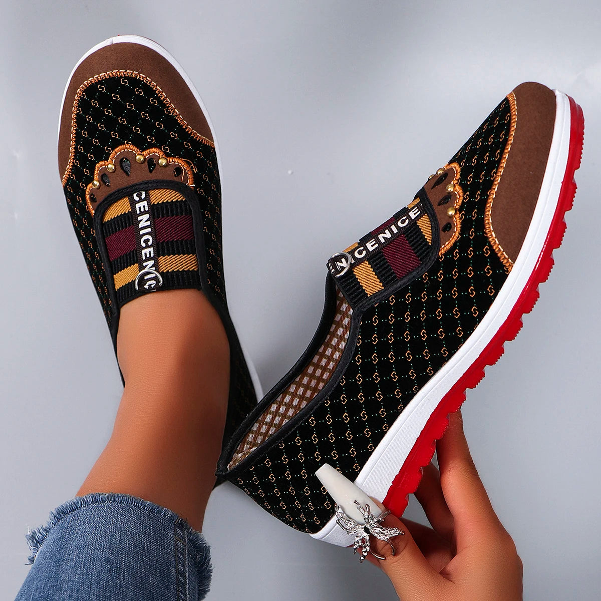Women’s Summer Breathable Mesh Flat Sneakers