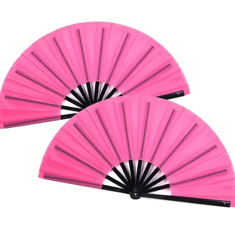 2pcs Traditional Chinese Hand Fan Folding Fans