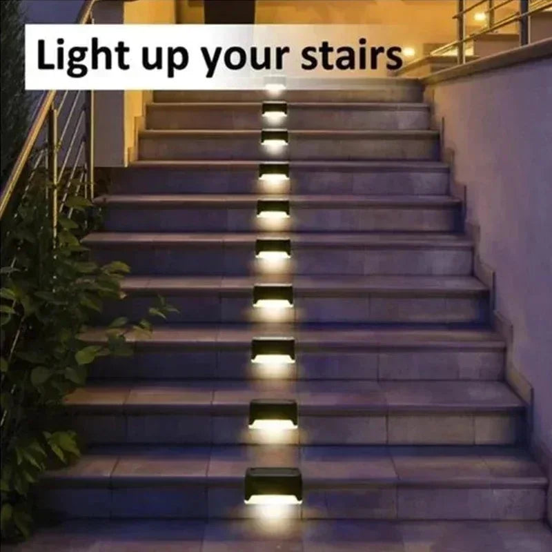 Illuminate Your Outdoors with Solar LED Step Lights