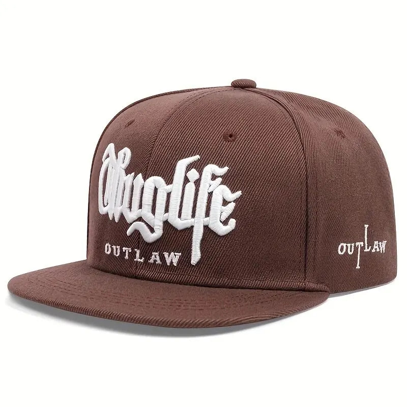 "1 Pcs Fashion Fastball CAP Thug life Embroidery Hip hop Baseball Cap Snapback