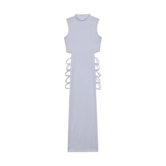 Criss cross cut-out bodycon dress