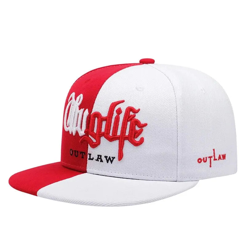 "1 Pcs Fashion Fastball CAP Thug life Embroidery Hip hop Baseball Cap Snapback