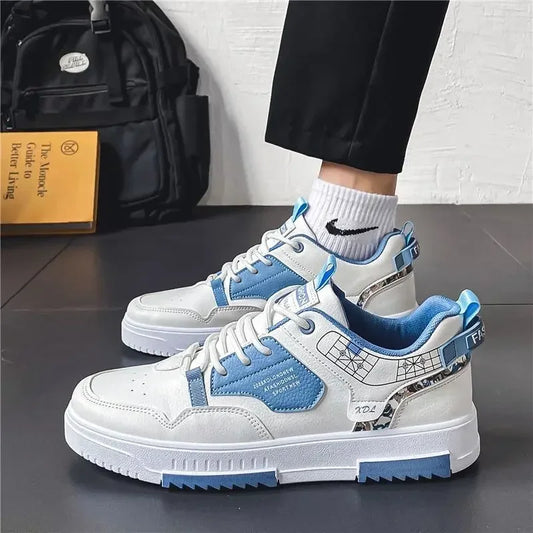Summer Breathable White Sneakers