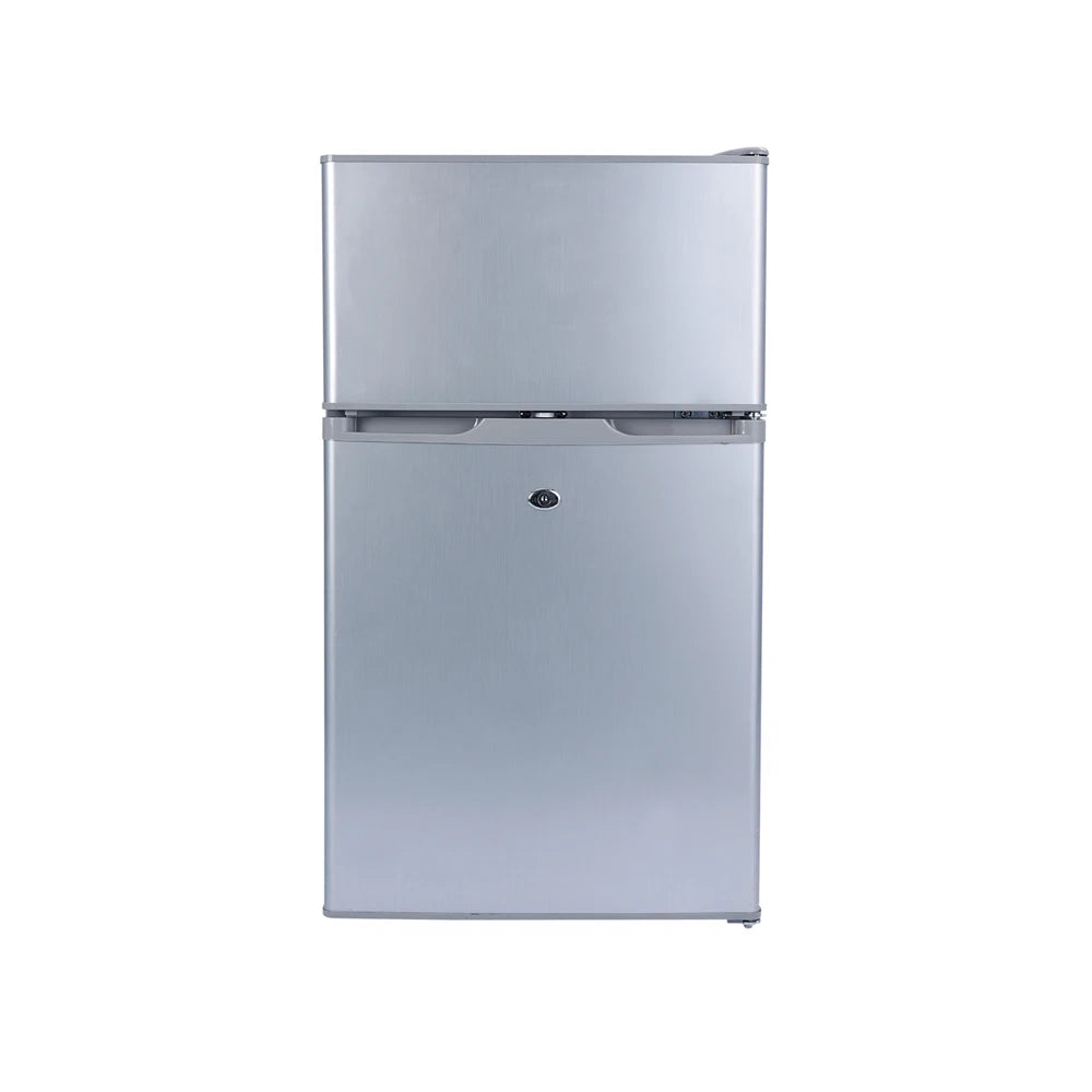 High-Quality DC 12/24V Solar Refrigerator – Multiple Sizes with Top Freezer & Cooling Fan