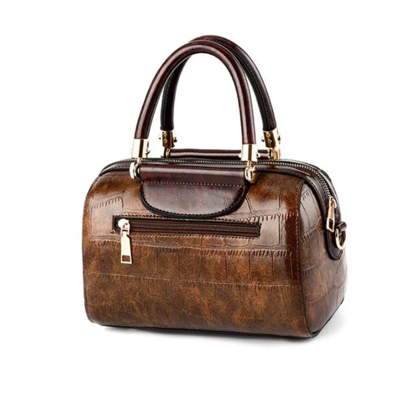 Luxury Crocodile Pattern Women’s Handbag