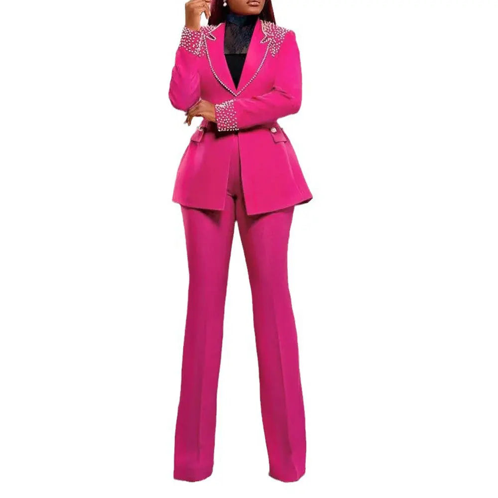 Pant Set Women Two-Piece Matching Outfit