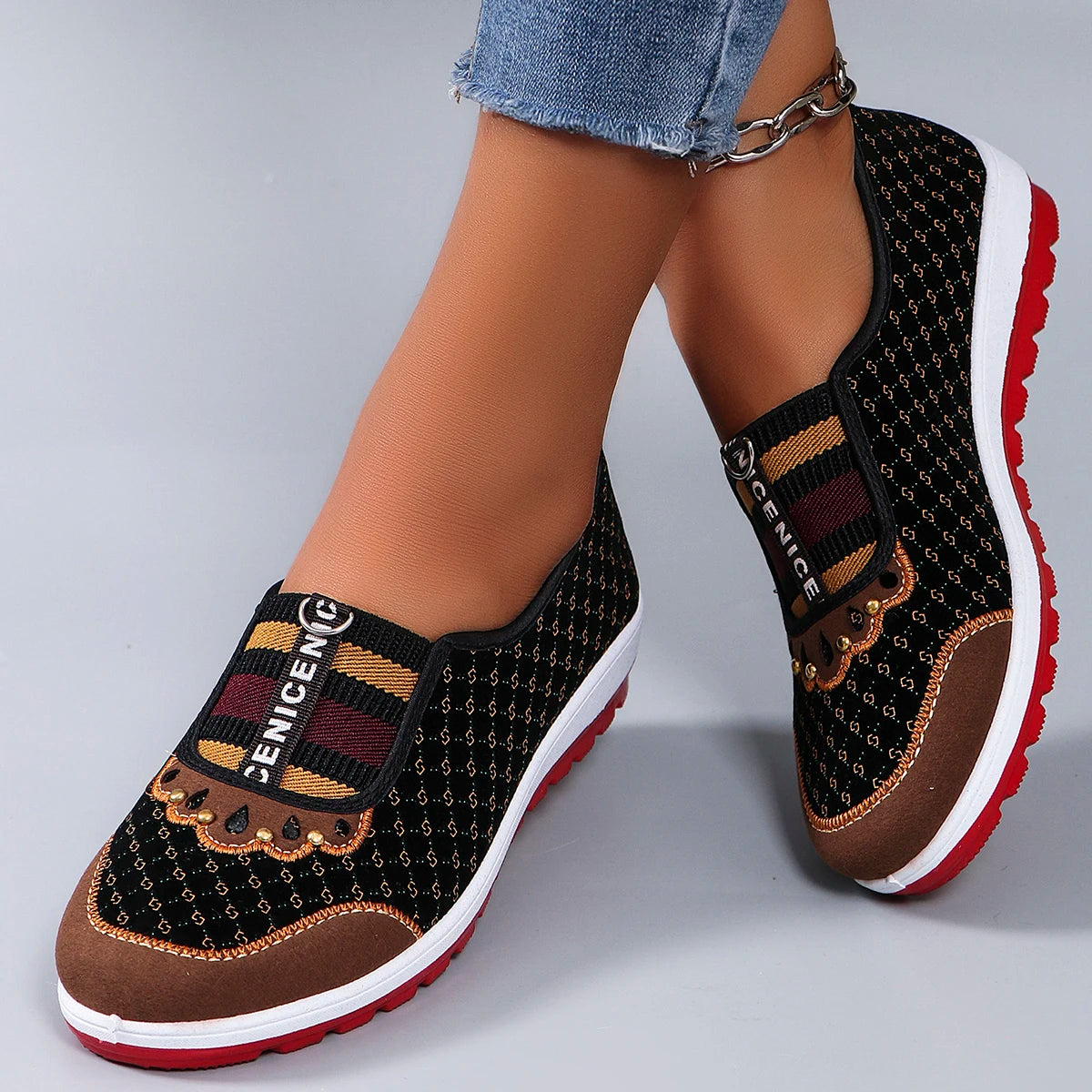 Women’s Summer Breathable Mesh Flat Sneakers