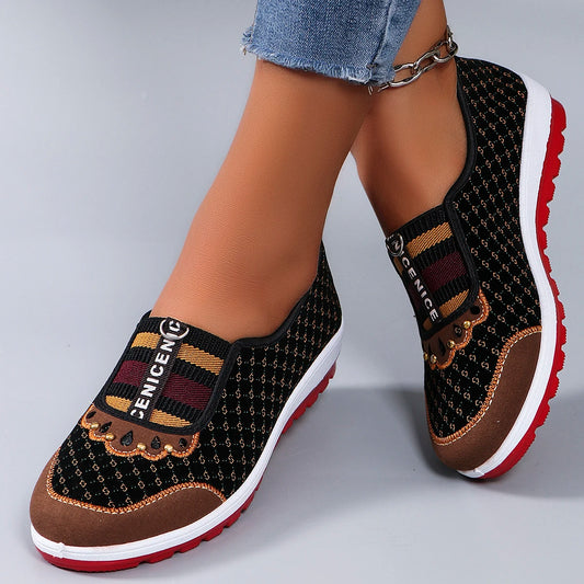 Women’s Summer Breathable Mesh Flat Sneakers