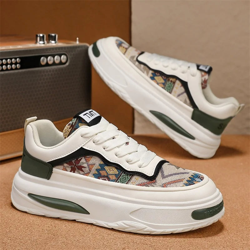 Men's Breathable Inner Heightening Sneakers