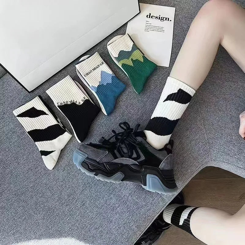 10 Pairs Breathable Cotton Sports Socks for Men – Bamboo Fiber Autumn & Winter Business Socks