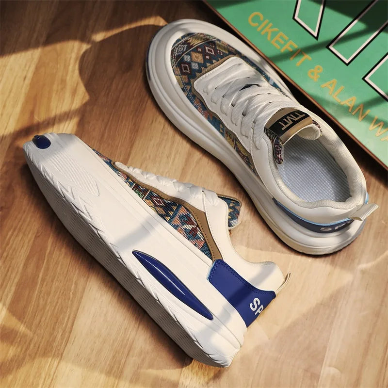 Men's Breathable Inner Heightening Sneakers