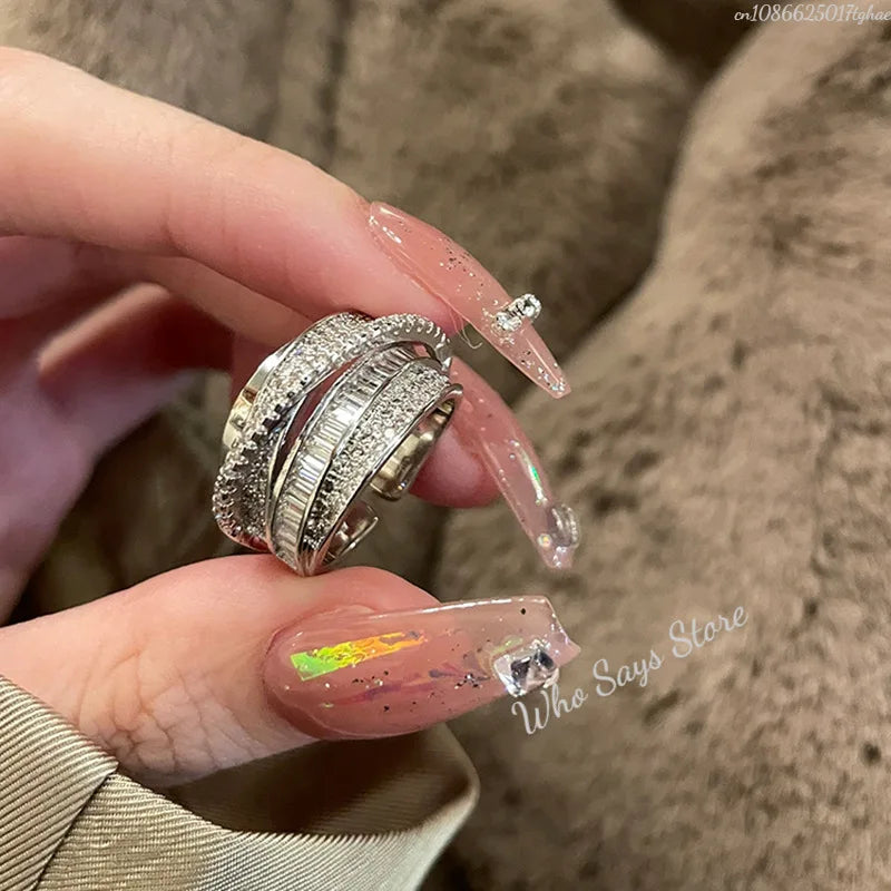 Fashion Elegant Zircon Ring