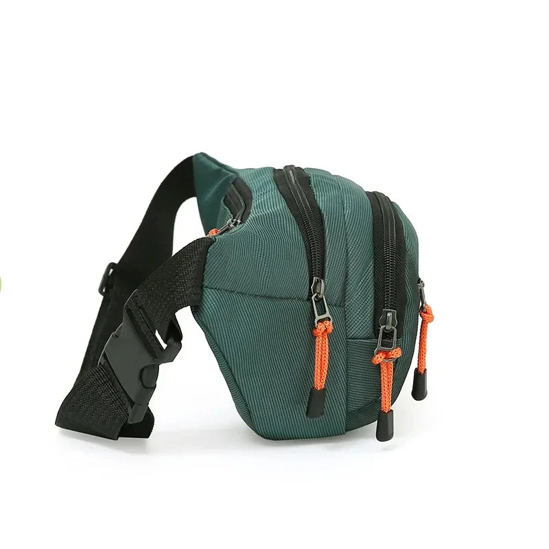 Oxford Waterproof Waist Bag for Men & Women – Large Capacity, Multifunctional Belt Pouch