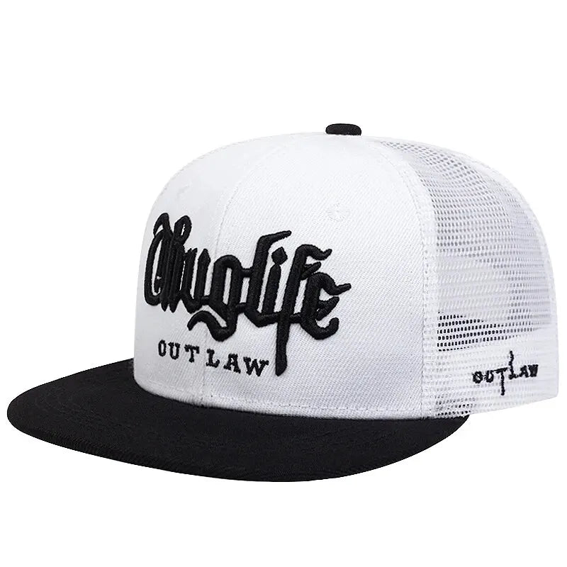 "1 Pcs Fashion Fastball CAP Thug life Embroidery Hip hop Baseball Cap Snapback