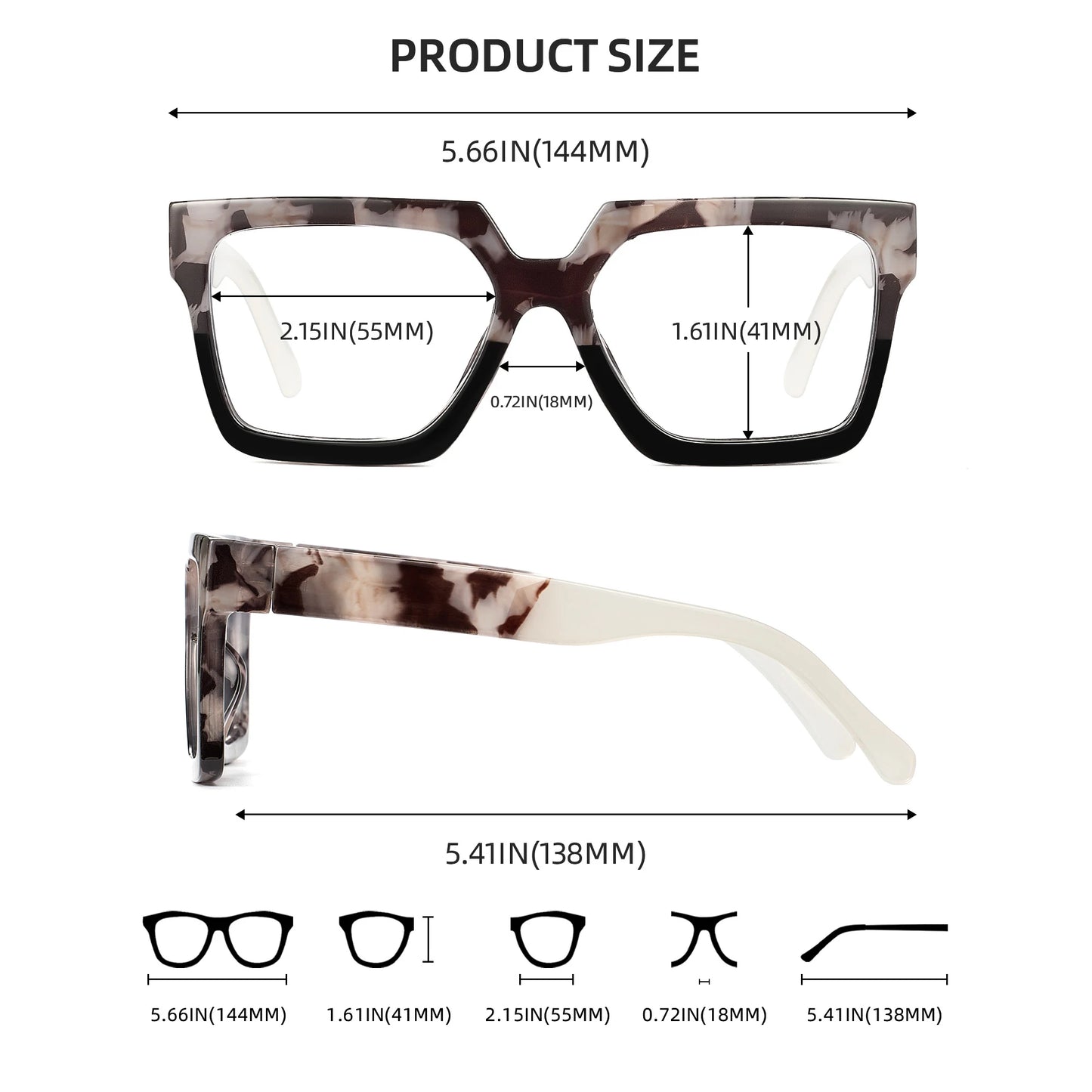 JM Reading Glasses – Stylish Blue Light Blocking Readers for Men & Women
