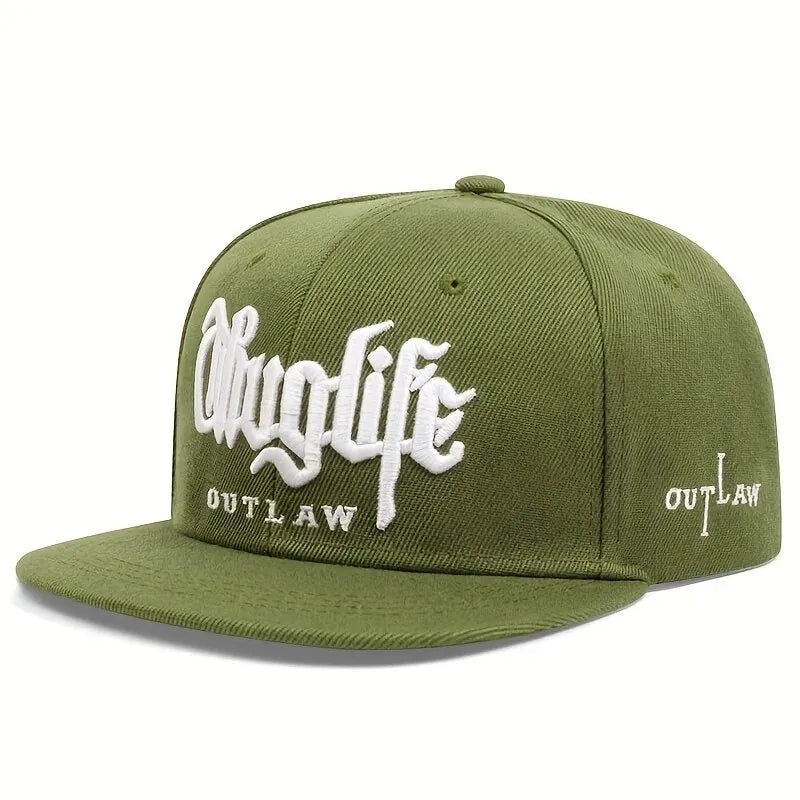 "1 Pcs Fashion Fastball CAP Thug life Embroidery Hip hop Baseball Cap Snapback