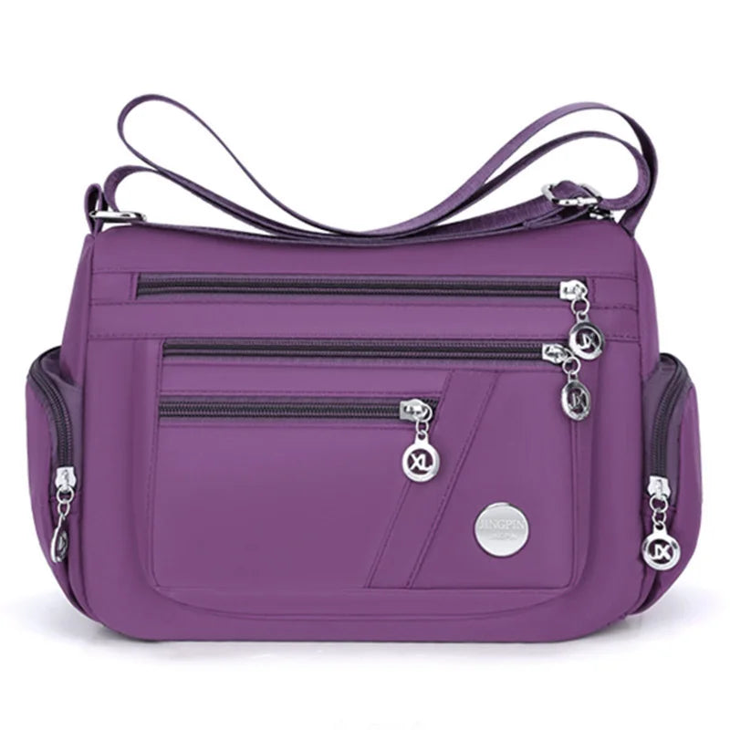 Versatile Nylon Crossbody Travel Bag for Women